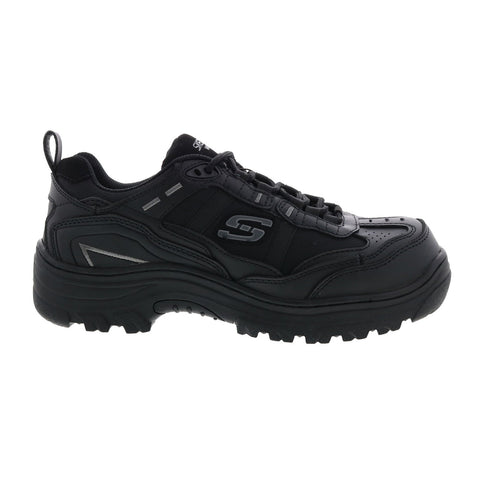 Skechers Burgin Sawda 200088 Mens Black Athletic Work & Safety Shoes