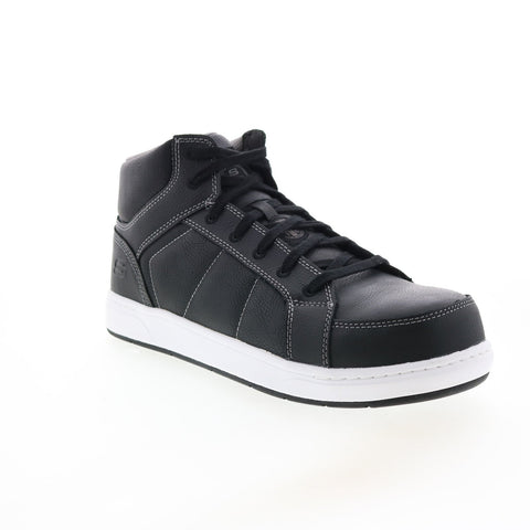 Skechers Work Watab Wessit Comp Toe 200198 Mens Black Athletic Work Shoes