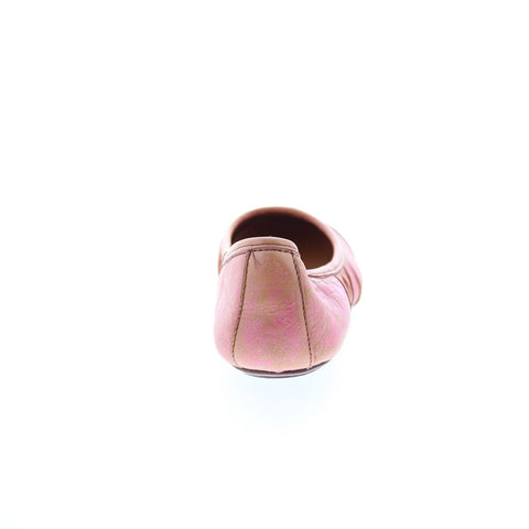 Bed Stu Step F301601 Womens Pink Leather Slip On Ballet Flats Shoes