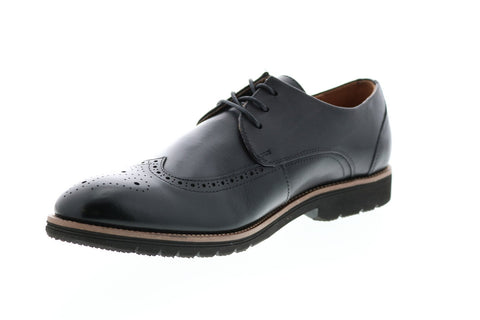 Stacy Adams Ethan 20188-001 Mens Black Leather Wingtip Oxfords Shoes