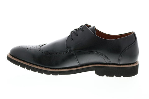 Stacy Adams Ethan 20188-001 Mens Black Leather Wingtip Oxfords Shoes