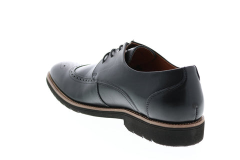 Stacy Adams Ethan 20188-001 Mens Black Leather Wingtip Oxfords Shoes