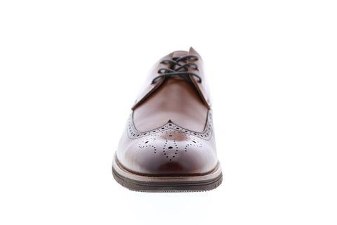Stacy Adams Ethan 20188-221 Mens Brown Leather Wingtip Oxfords Shoes