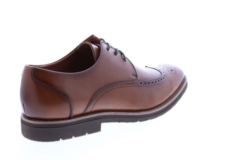 Stacy Adams Ethan 20188-221 Mens Brown Leather Wingtip Oxfords Shoes