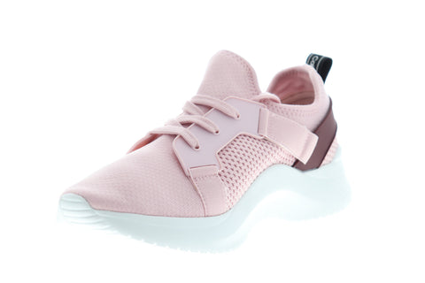 Calvin Klein Unni Textured Knit 34F1279-LPK Mens Pink Designer Sneakers Shoes