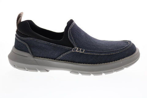 Skechers Doveno Hangout 204050 Mens Blue Loafers & Slip Ons Casual Shoes