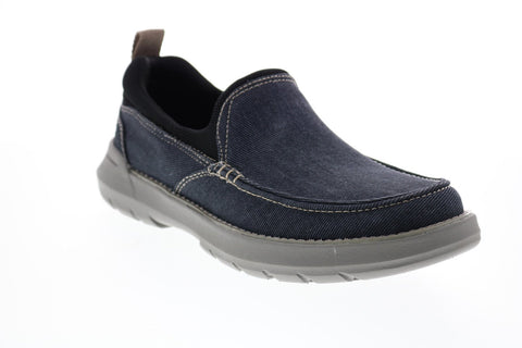 Skechers Doveno Hangout 204050 Mens Blue Loafers & Slip Ons Casual Shoes