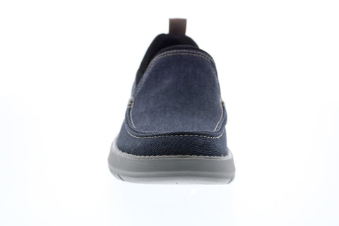 Skechers Doveno Hangout 204050 Mens Blue Loafers & Slip Ons Casual Shoes