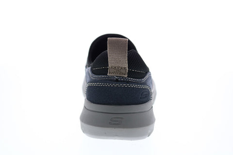 Skechers Doveno Hangout 204050 Mens Blue Loafers & Slip Ons Casual Shoes