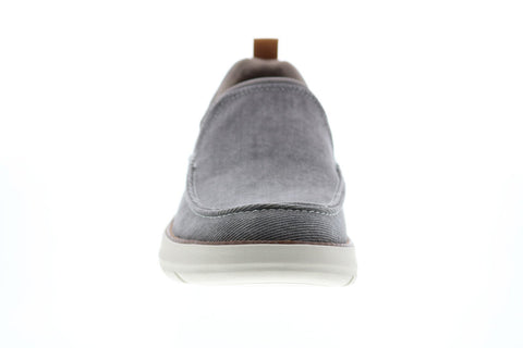 Skechers Doveno Hangout 204050 Mens Gray Loafers & Slip Ons Casual Shoes
