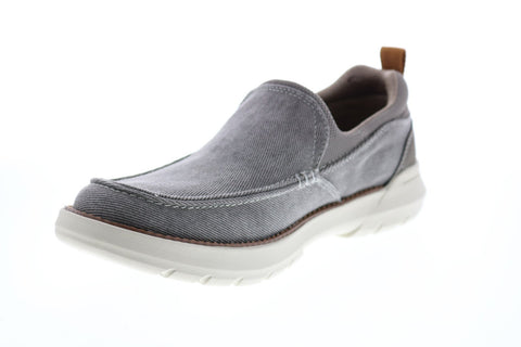 Skechers Doveno Hangout 204050 Mens Gray Loafers & Slip Ons Casual Shoes