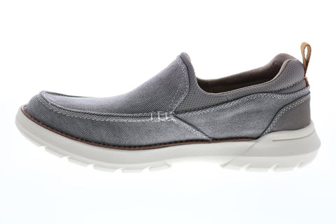 Skechers Doveno Hangout 204050 Mens Gray Loafers & Slip Ons Casual Shoes