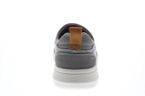 Skechers Doveno Hangout 204050 Mens Gray Loafers & Slip Ons Casual Shoes