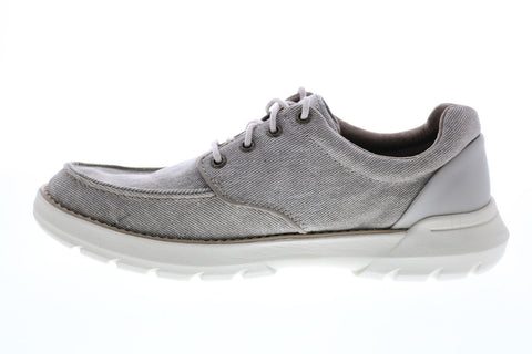 Skechers Doveno Orven 204052 Mens Gray Oxfords & Lace Ups Plain Toe Shoes