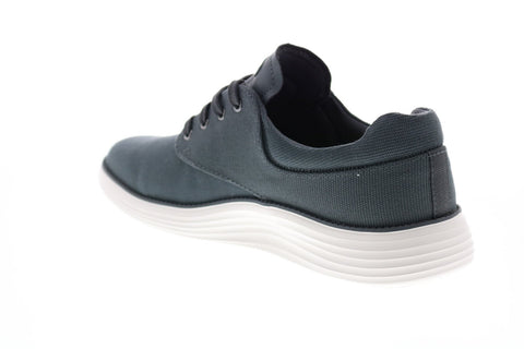 Skechers Status 2.0 Burbank 204083 Mens Gray Canvas Lifestyle Sneakers Shoes