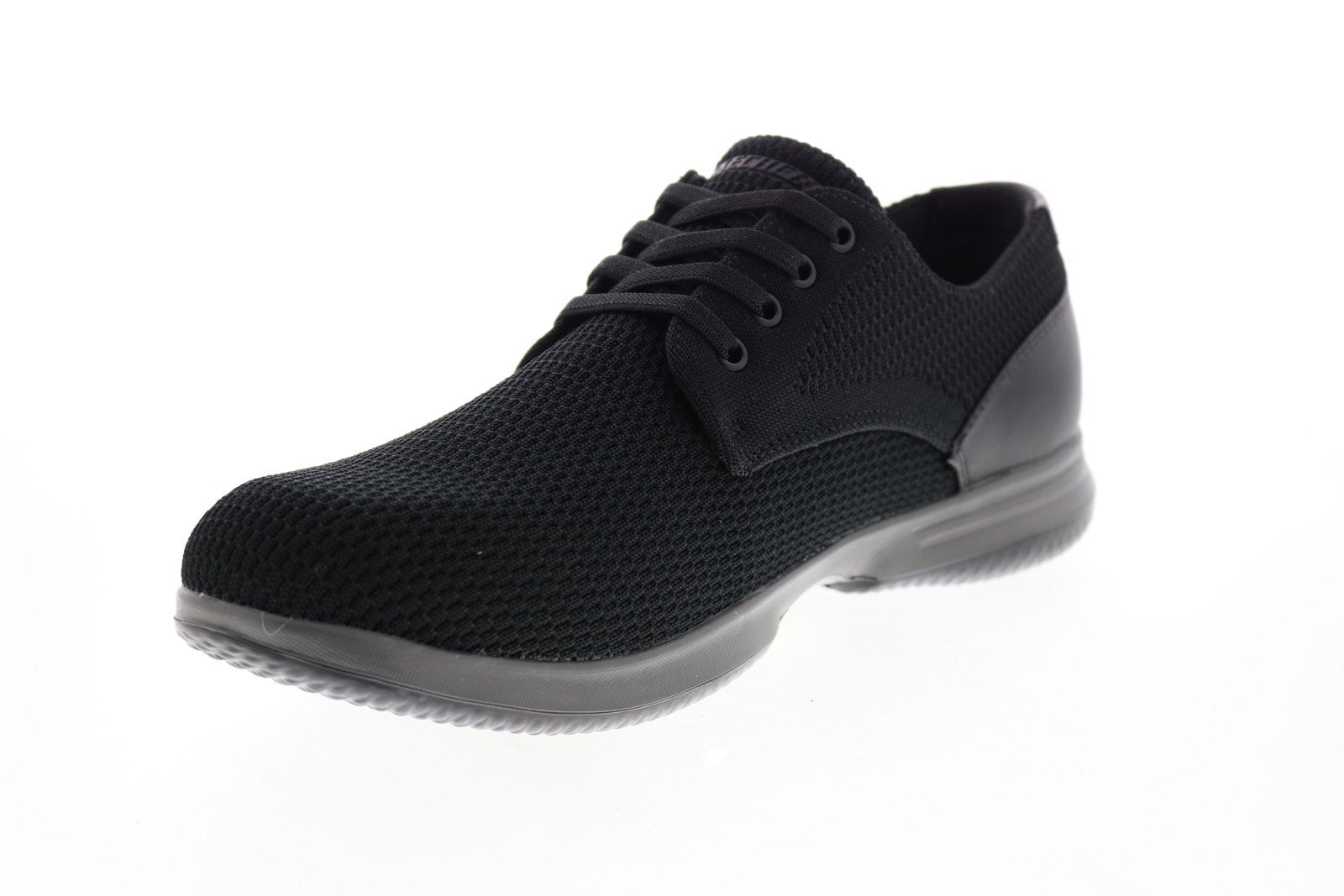 Skechers Darlow Velogo 204090 Mens Black Mesh Oxfords & Lace  display picture 3