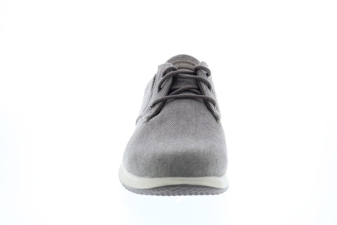 Skechers Darlow Remego 204092 Mens Gray Oxfords & Lace Ups Plain Toe Shoes