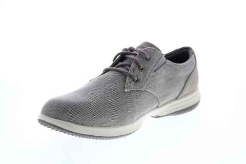 Skechers Darlow Remego 204092 Mens Gray Oxfords & Lace Ups Plain Toe Shoes