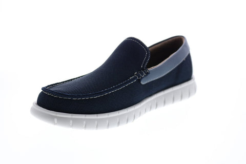 Skechers Moreway Chapson 204128 Mens Blue Loafers & Slip Ons Casual Shoes