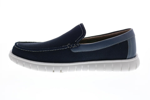 Skechers Moreway Chapson 204128 Mens Blue Loafers & Slip Ons Casual Shoes