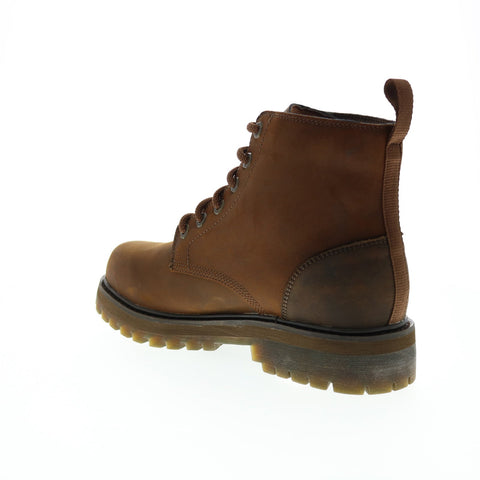 Skechers Alley Cats Talgen 204169 Mens Brown Leather Casual Dress Boots