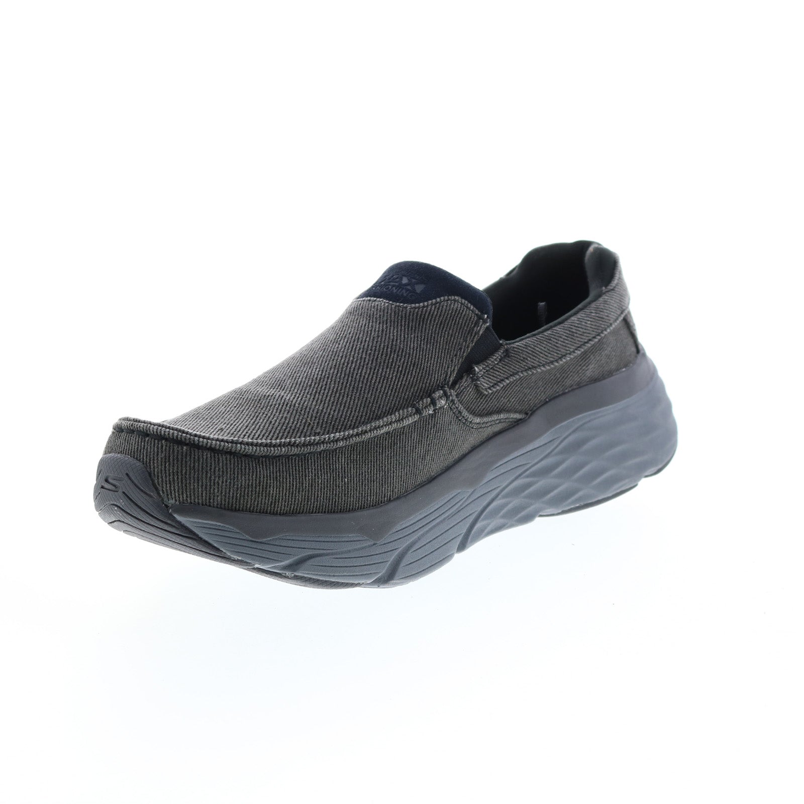 Skechers Relaxed Fit Max Cushioning Elite Calver Mens Black Athletic S - Ruze Shoes