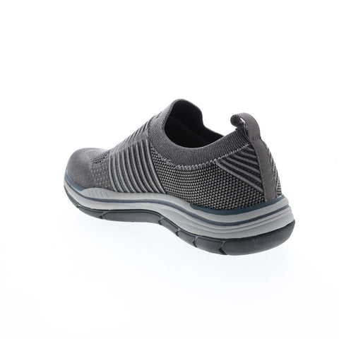 Skechers Relaxed Fit Expected 2.0 Hersch Mens Gray Loafers Casual Shoes