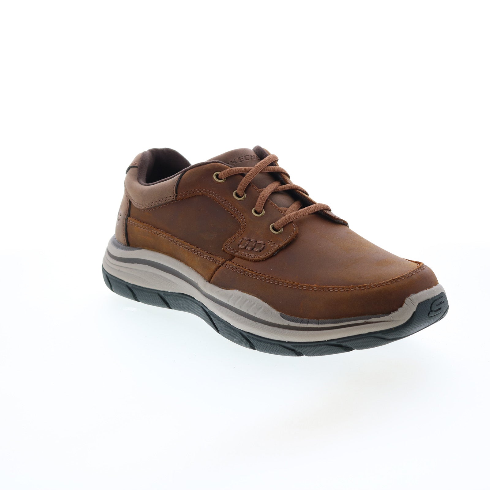 Skechers Relaxed Fit Expected 2.0 Raymer Mens Brown Oxfords Casual Sho -  Ruze Shoes