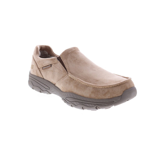 Skechers Relaxed Fit Creston Garvis 204403 Mens Brown Loafers Casual Shoes