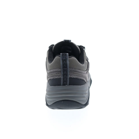 Skechers Arch Fit Recon Harbin 204411 Mens Gray Suede Athletic Hiking Shoes