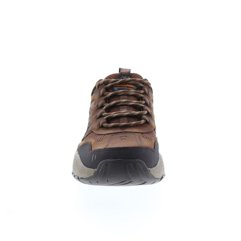 Skechers Arch Fit Recon Jericko 204412 Mens Brown Athletic Hiking Shoes
