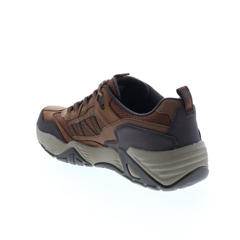 Skechers Arch Fit Recon Jericko 204412 Mens Brown Athletic Hiking Shoes