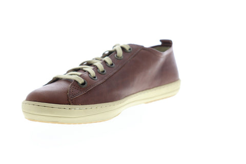 Camper Imar 20442-096 Womens Brown Leather Lace Up Low Top Sneakers Shoes