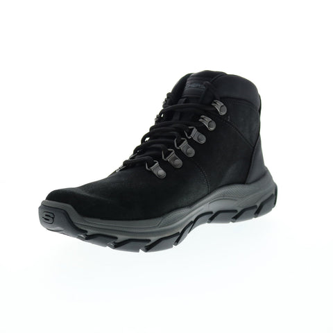Skechers Relaxed Fit Respected Esmont 204453 Mens Black Casual Dress Boots