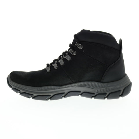 Skechers Relaxed Fit Respected Esmont 204453 Mens Black Casual Dress Boots