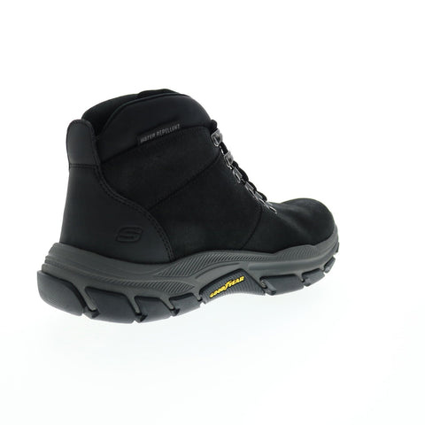 Skechers Relaxed Fit Respected Esmont 204453 Mens Black Casual Dress Boots