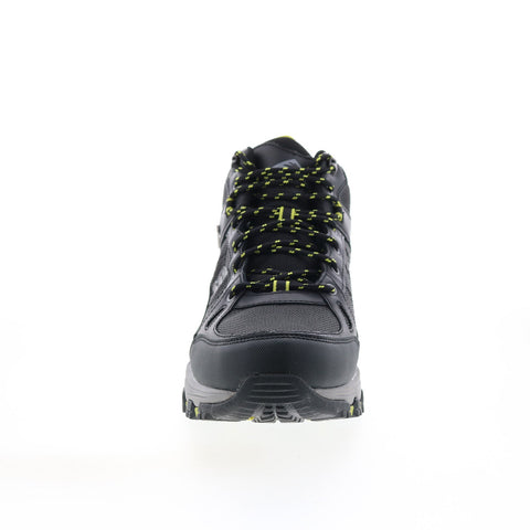 Skechers Relaxed Fit Selmen Melano 204477 Mens Black Athletic Hiking Shoes