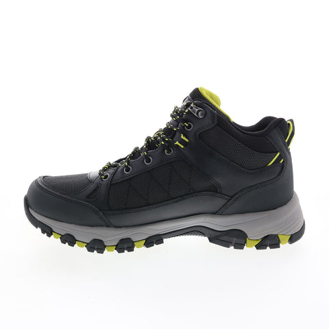 Skechers Relaxed Fit Selmen Melano 204477 Mens Black Athletic Hiking Shoes
