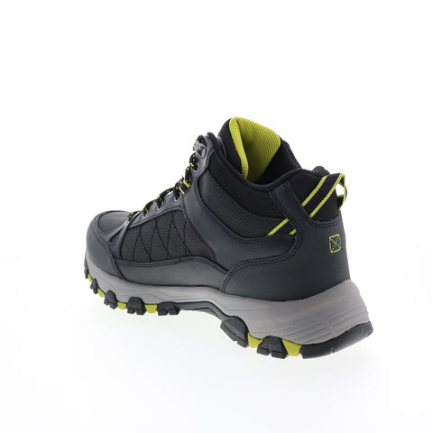 Skechers Relaxed Fit Selmen Melano 204477 Mens Black Athletic Hiking Shoes