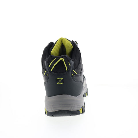 Skechers Relaxed Fit Selmen Melano 204477 Mens Black Athletic Hiking Shoes
