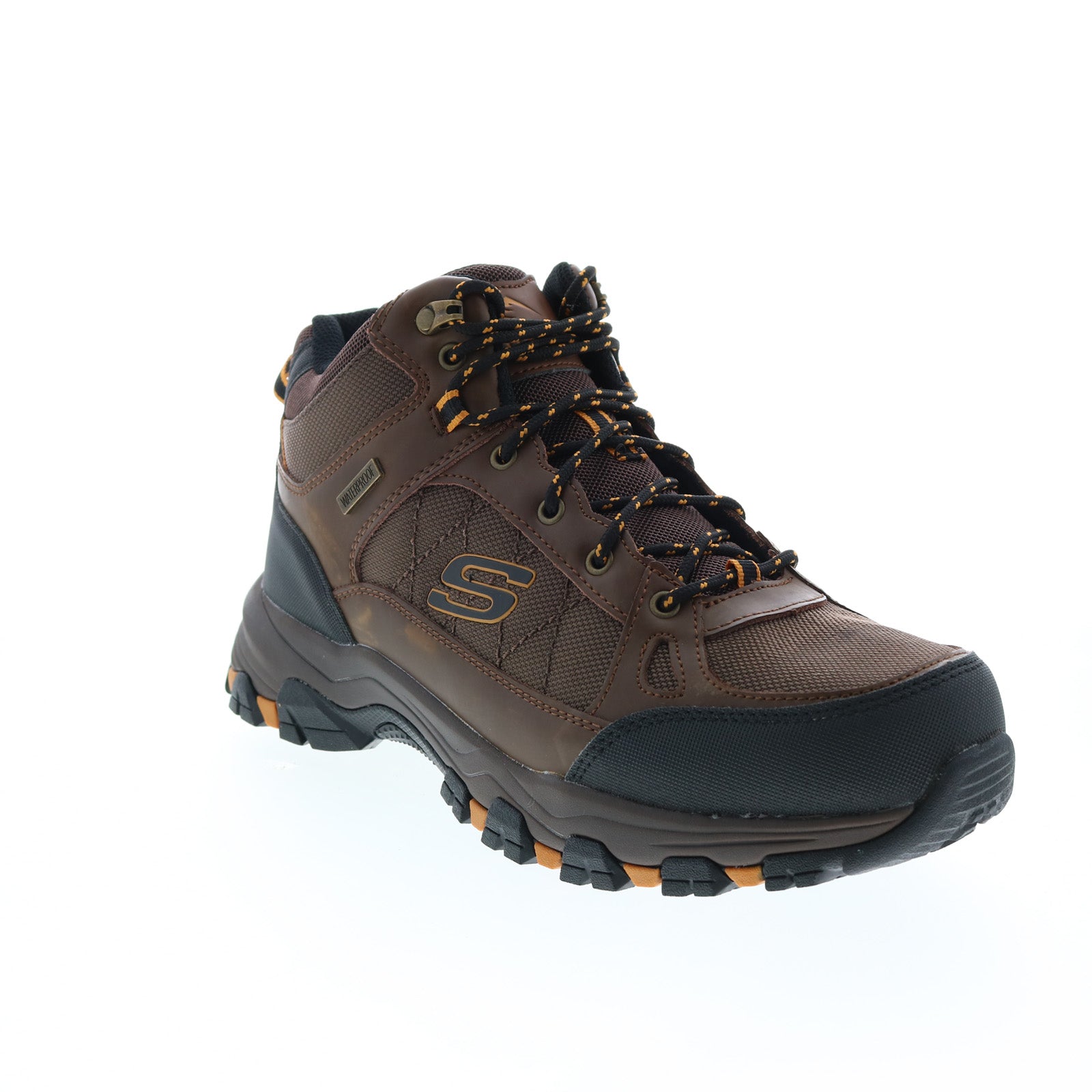 Skechers Selmen-Melano Men Hiking Work Boot NEW Chocolate 11 204477 EUC Skechers Boots Skechers Hombre Bota Ботинки Skechers Selmen  main image 3