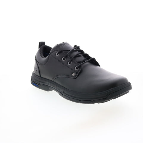 Skechers Relaxed Fit Segment 2.0 Seggler Mens Black Oxfords Casual Sho - Ruze Shoes Skechers Relaxed Fit Segment 2.0 Seggler Mens Black Oxfords Casual Sho - Ruze Shoes