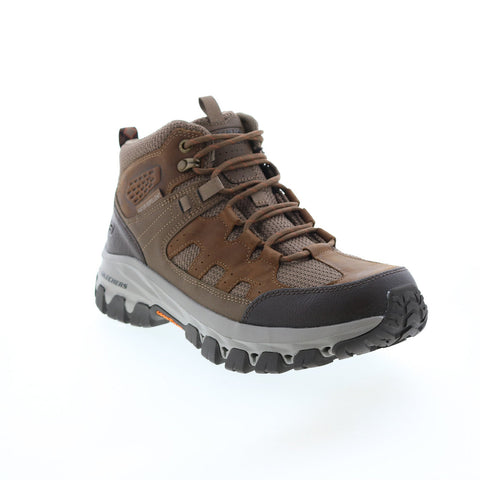 Skechers Relaxed Fit Edgemont Voxter Trail 204517 Mens Brown Hiking Boots