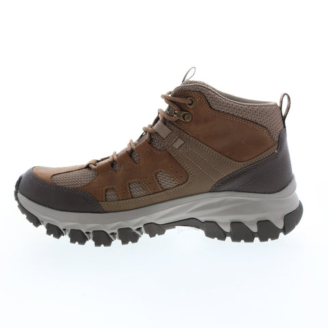Skechers Relaxed Fit Edgemont Voxter Trail 204517 Mens Brown Hiking Boots