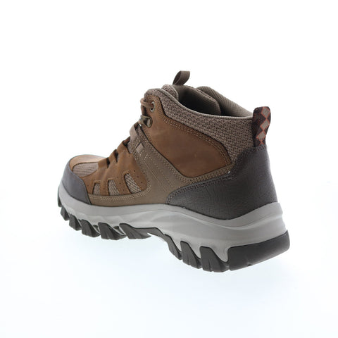 Skechers Relaxed Fit Edgemont Voxter Trail 204517 Mens Brown Hiking Boots