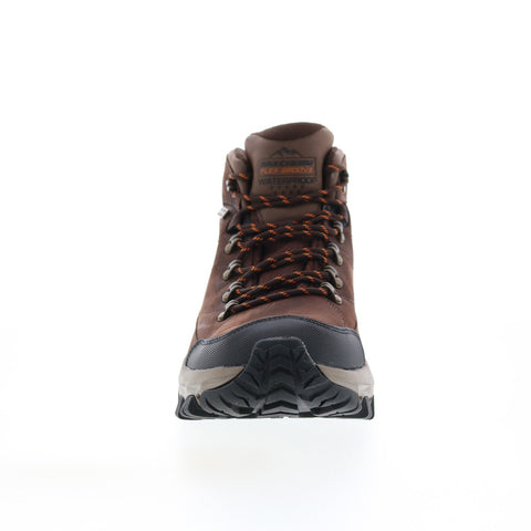 Skechers Edgemont Dalano 204632 Mens Brown Leather Lace Up Hiking Boots