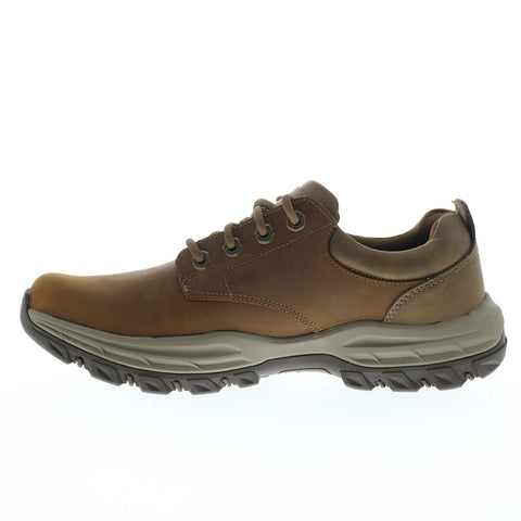 Skechers Knowlson Leland Mens Brown Extra Wide Lifestyle Sneakers Shoes