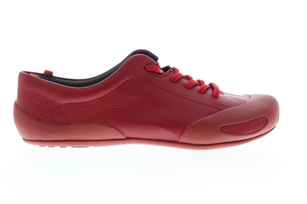 Camper Peu Senda 20614-085 Womens Red Leather Low Top Euro Sneakers Sh Ruze Shoes