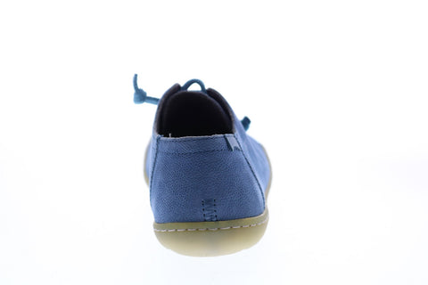 Camper Peu Cami 20848-131 Womens Blue Leather Lace Up Euro Sneakers Shoes