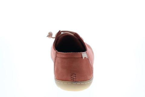 Camper Peu Cami 20848-158 Womens Orange Nubuck Lace Up Euro Sneakers Shoes